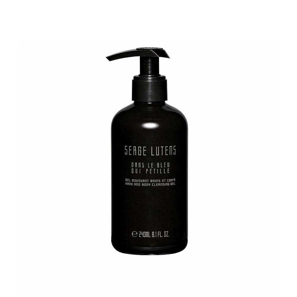 3700358217354 Serge Lutens Dans Le Bleu Qui Petille Hand and Body Cleansing Gel 240ml - Image 1