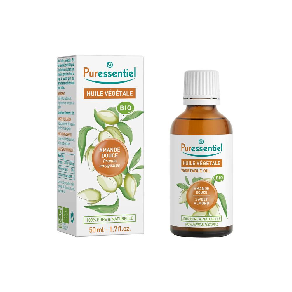 3701056802446 Puressentiel Huile Amande Douce 50ml - Image 1