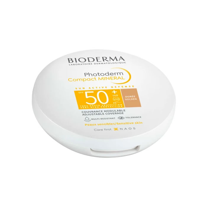 3701129803806 Bioderma Photoderm Max Compact Teinte Dorée Spf50+ 10g - Image 1