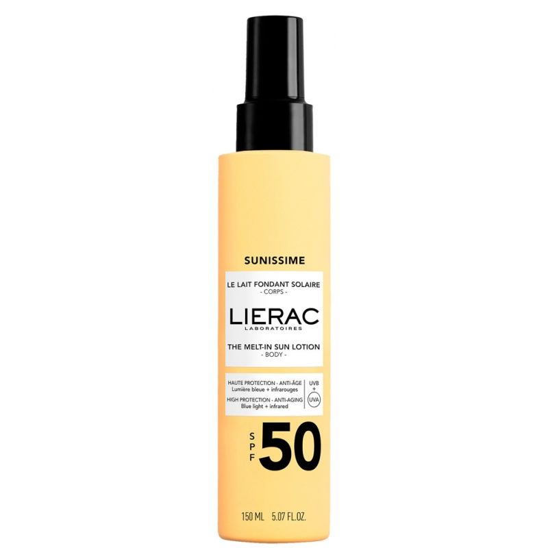 3701436917524 Lierac Sunissime Sun Milk Spf50+ 150ml - Image 1