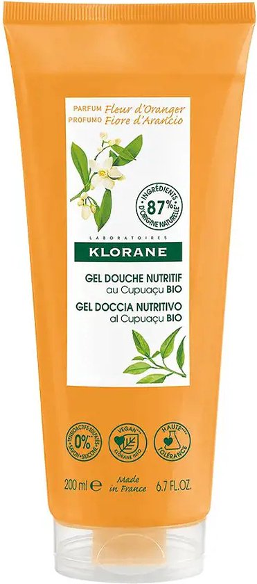 371x840-314 Orange Blossom Shower Gel By Klorane 200 Ml - Image 1