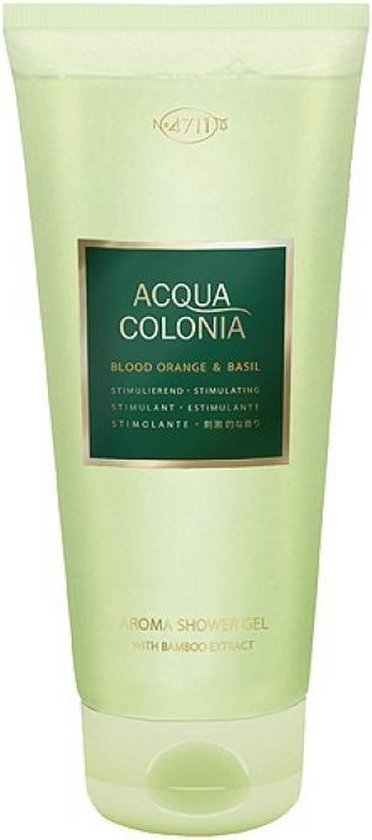372x840-18 4711 - Acqua Colonia Blood Orange en Basil SHOWER GEL - 200ML - Image 1