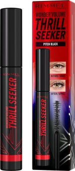 Rimmel London Wonder'Volume Thrill Seeker mascara - 004 - Pitch Black, 8 ml - Image 2