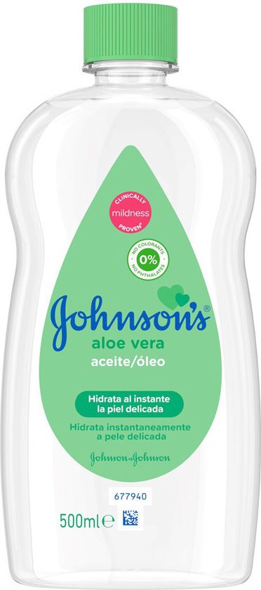 372x840-51 Johnson's - Baby Olie - Aloe Vera - 500 ml - Image 1