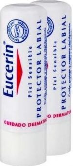 Lip balm Eucerin Protector Labial Lote 2 Units Spf 15 Pack 4,8 g