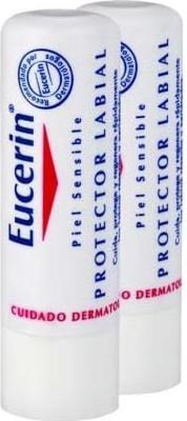 373x840-10 Lip balm Eucerin Protector Labial Lote 2 Units Spf 15 Pack 4,8 g - Image 1