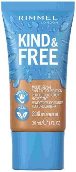 Rimmel London KIND & FREE Vegan Foundation 201 Classic Beige