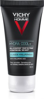 Vichy Homme Hydra Cool+ Moisturizing Skin Gel With A Cooling Effect For Men 50 Ml