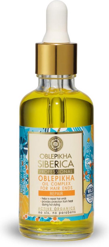 373x840-97 Natura Siberica Oblepikha Haarolie voor Gespleten Haarpunten - Image 1