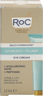 Hydrate + Plump Eye Cream With Hyaluronic Acid By Roc 15 Ml - Image 4