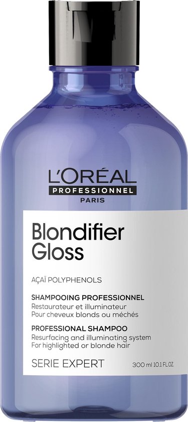 375x840-33 Blondifier Gloss Professional Shampoo By L'oreal 300 Ml - Image 1