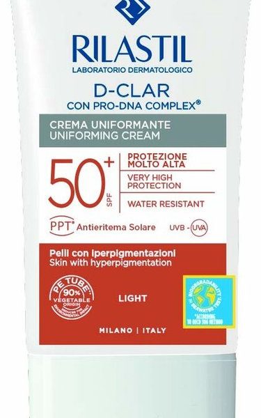 Gezichtszonnecrème Rilastil Sun System Verenigend Spf 50 Light (40 ml)