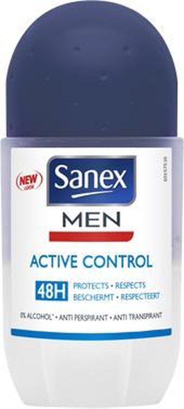 378x840-11 Sanex Men Active Control Anti Transpirant Deodorant Roller 50 ml - Image 1