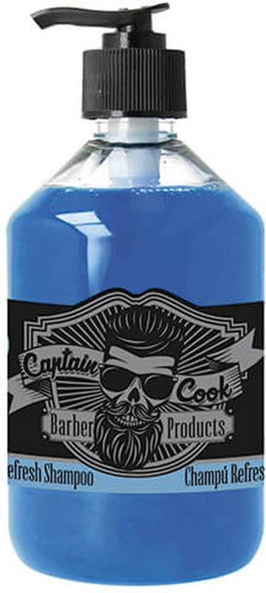 378x840-56 Eurostil Captain Cook Refresh Shampoo 500ml - Image 1