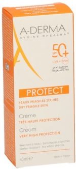 A Derma Protect Crema SP SPF50+ 40 ml, Multicoloured, 40 ml (1er Pack) - Image 2