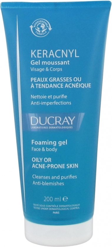380x840-139 Keracnyl Cleansing Gel By Ducray 200 Ml - Image 1