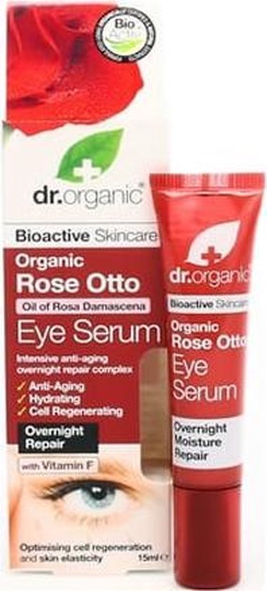 380x840-92 Dr Organic Rose Otto Eye Serum 15ml - Image 1