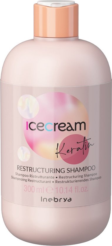 381x840-75 Ice Cream Keratin Restructuring Shampoo 300ml - Image 1