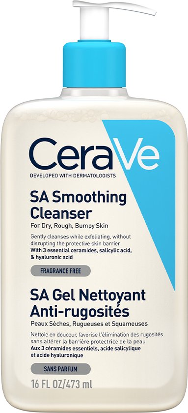 383x840-234 Cerave SA Anti-Roughness Smoothing Cleanser 473ml - Image 1