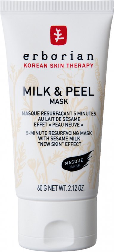 383x840-3 Erborian Milk & Peel 5 Minute Resurfacing Masker met Sesammelk 60 g - Image 1