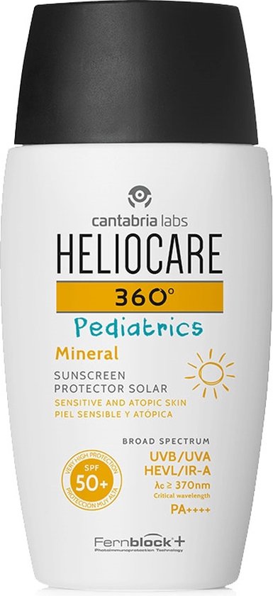 385x840-23 Heliocare 360° Pediatrics Mineral Crème - Image 1