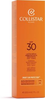 Collistar Smart Sun Protection Tanning Moisturizing Milk Spray Spf 30 - 200 ml - Image 3