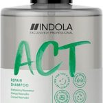 Indola Act Now! Repair Shampoo 300ml - Normale shampoo vrouwen - Voor Alle haartypes