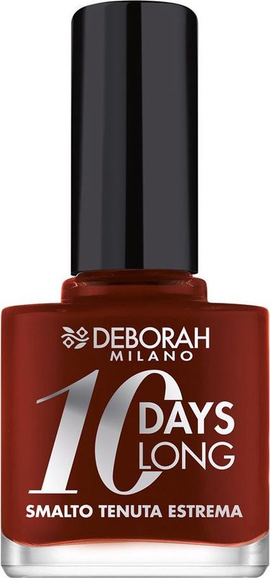 393x840-60 Deborah Milano 10days Long nagellak 11 ml Rood Glans - Image 1
