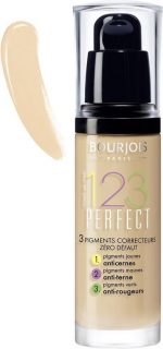 BOURJOIS 123 Perfect Foundation podk ad ujednolicaj cy 51 Light Vanilla 30ml - Image 3