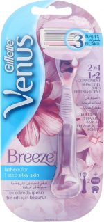 Gillette - Venus Breeze shaver + 2 heads (L)