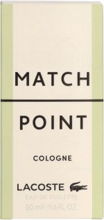 Lacoste Match Point Cologne Eau De Toilette Spray 50ml - Image 3