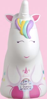 2-in-1 Gel and Shampoo Eau My Unicorn Cartoon (400 ml) - Image 3