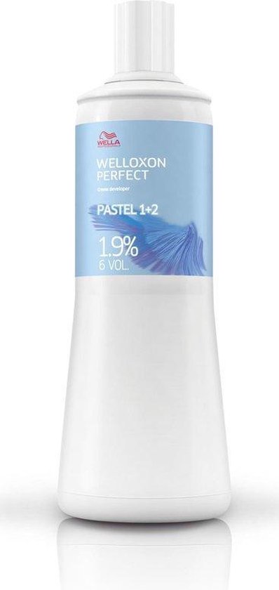 398x840-61 Wella Welloxon Perefect Pastel 1.9% Creme Developer 6 Vol 1000 ml - Image 1