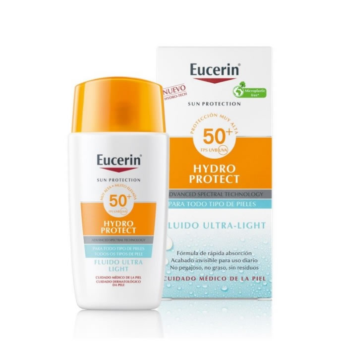 4005800321054 Eucerin Hydra Protect Ultra Light Fluid SPF50+ 50ml - Image 1