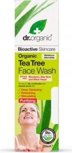 Dr. Organic Tea Tree Face Wash 200 ml - Image 4