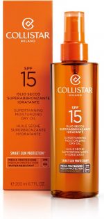 Collistar Supertanning Dry Oil Zonnebrandolie SPF15 - 200 ml - Image 4