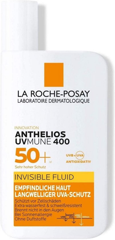 402x840-115 La Roche Posay Anthelios Uvmune 400 Invisible Fluid Sfp50+ 50 Ml By La Roche-posay 50 Ml - Image 1