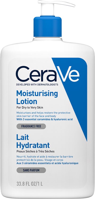 403x840-176 Moisturising Lotion For Dry To Very Dry Skin By Cerave 1000 Ml - Image 1