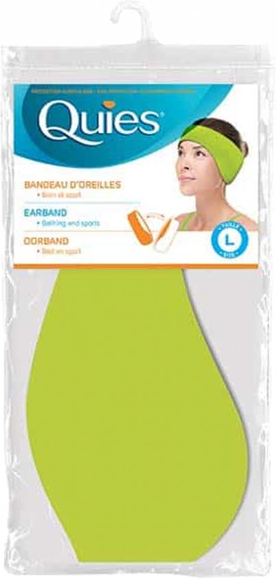 403x840-43 Quies Gehoorbescherming Oorband Bad en Sport groot formaat, omkeerbaar - Image 1