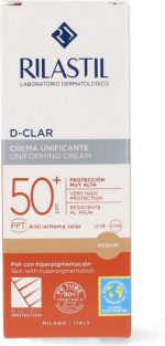 Anti Bruine vlekken Zonnebrandlotion Rilastil Sun System D-Clar Spf 50+ Medium (40 ml) - Image 4