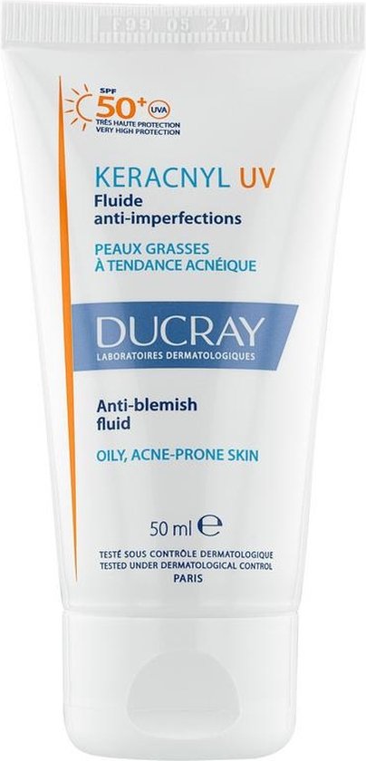 404x840-52 Ducray Keracnyl Uv Fluido Antimperfecciones Spf50+ 50 Ml - Image 1