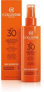 Collistar Smart Sun Protection Tanning Moisturizing Milk Spray Spf 30 - 200 ml - Image 2