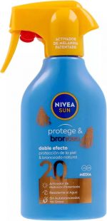 Body Zonnebrandspray Nivea Sun Protect & Moisture SPF20 (270 ml) - Image 2