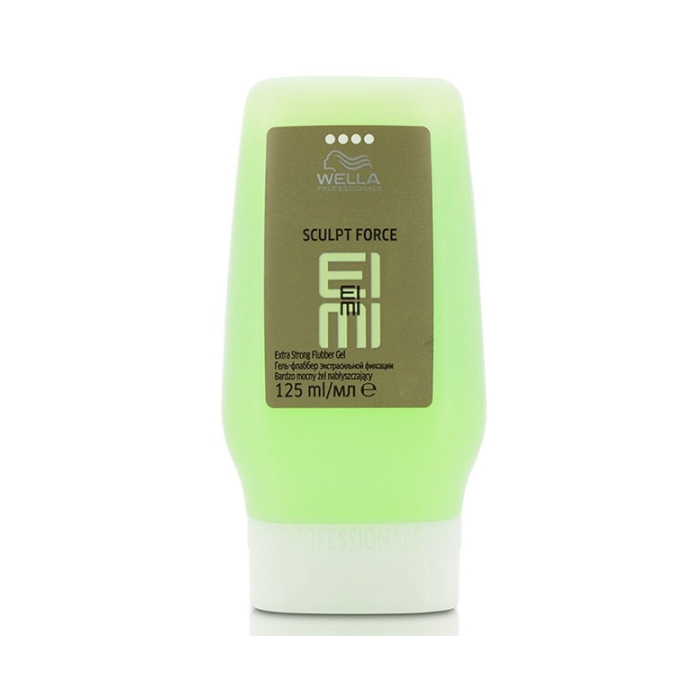 4084500587113_1 Wella Eimi Sculpt Force Extra Strong Flubber Gel Level 4 125ml - Image 1