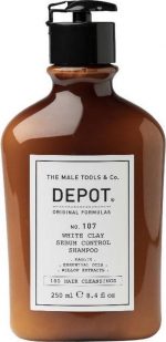 Depot 107 White Sebum Control Intensive Shampoo 250ml - Voor Vet haar