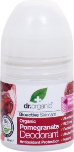 Dr Organic Pomegranate Deodorant Roll On 50ml - Image 2