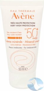Avène Sun Protection Mineral Cream 50+ - Zonnebrand - 50 ml - Image 3