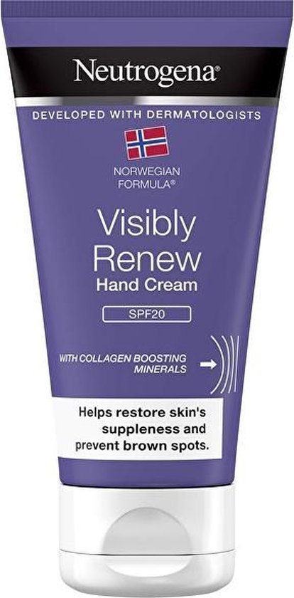 414x840-27 Neutrogena - Visibly Renew SPF 20 Elasti Boost Hand Cream - 75ml - Image 1