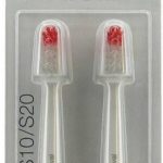Vitis Spare Part Electric Toothbrush For Delicate Gums 2 Units