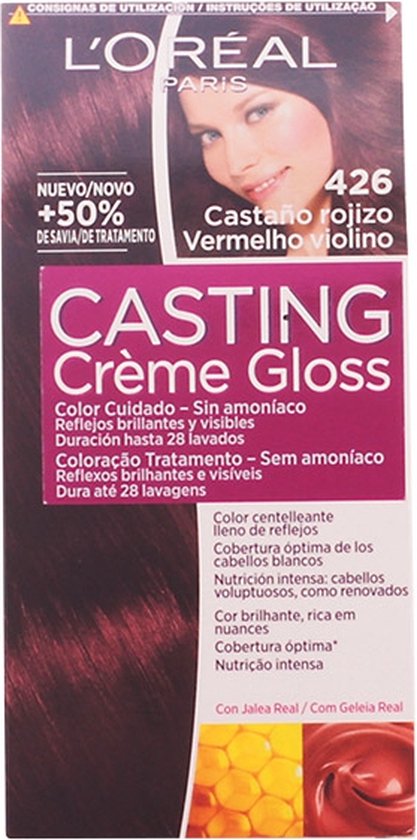417x840-26 Haarkleur Zonder Ammoniak Casting Creme Gloss L'Oreal Expert Professionnel Koper kastanje - Image 1